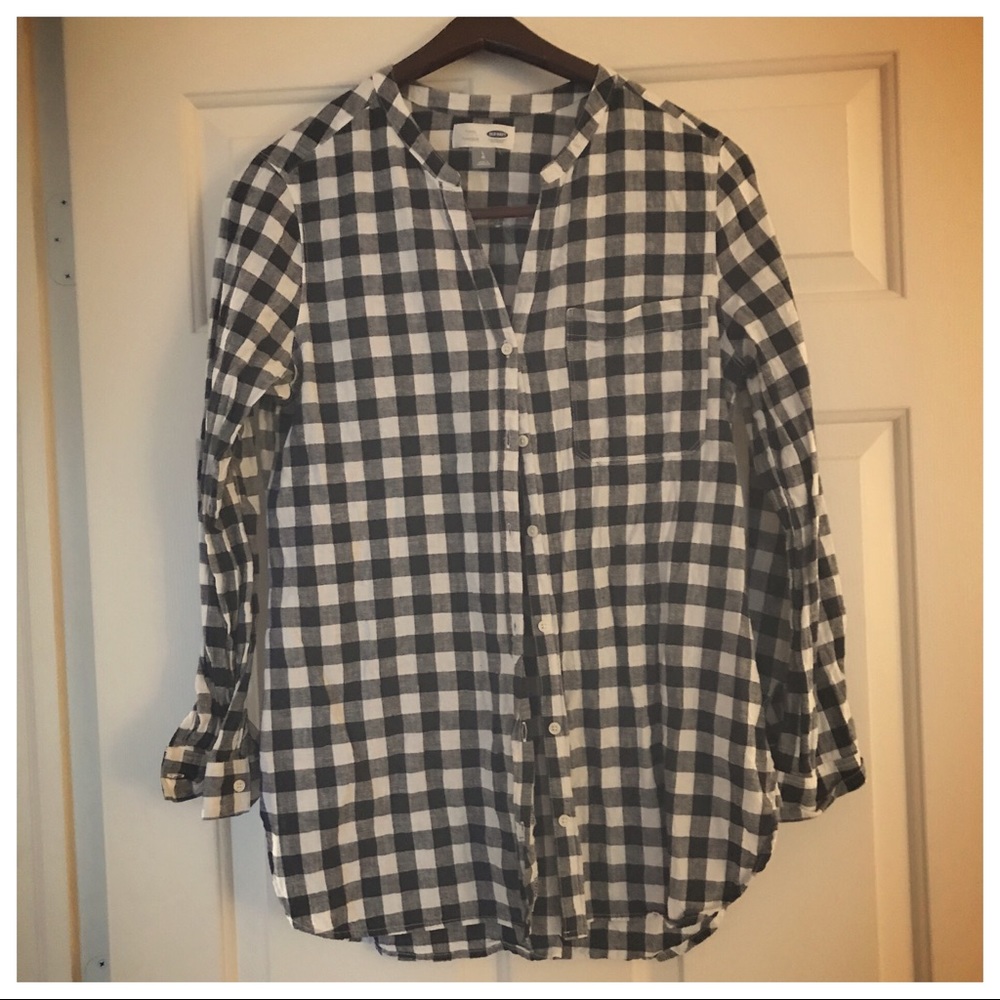 FINAL SALE! EUC OLD NAVY BUFFALO PLAID TUNIC